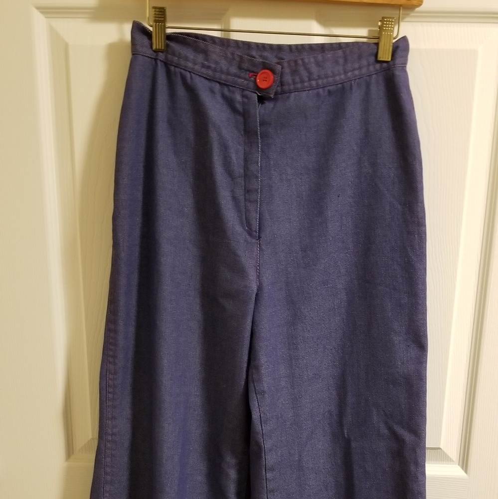Women's Vintage Jeans with Red Stitching